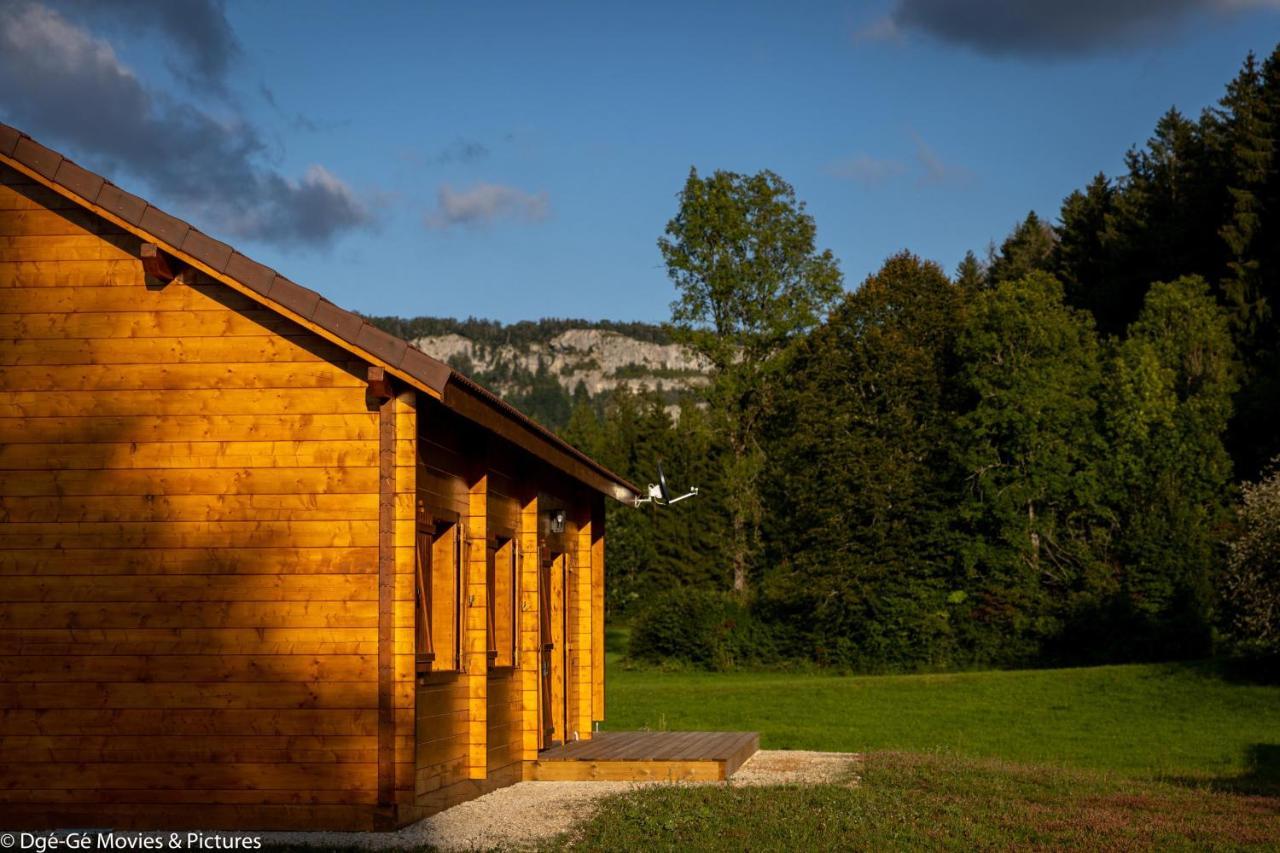 Les Jardins Du Herisson Chalet 2 Bonlieu Eksteriør bilde