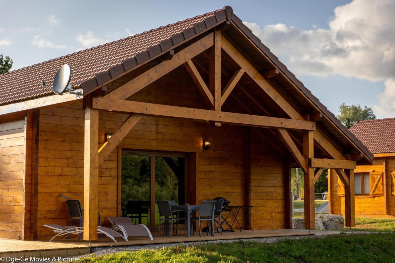 Les Jardins Du Herisson Chalet 2 Bonlieu Eksteriør bilde