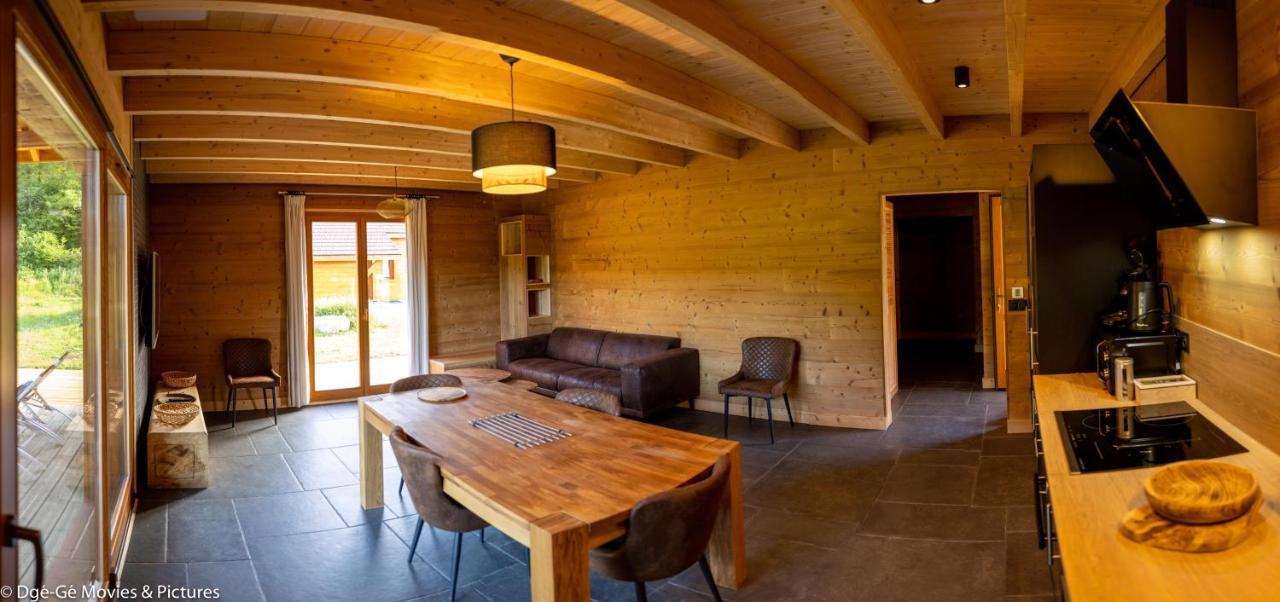 Les Jardins Du Herisson Chalet 2 Bonlieu Eksteriør bilde